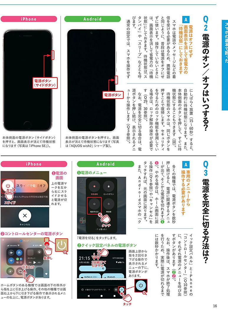 スマホで困ったときに開く本