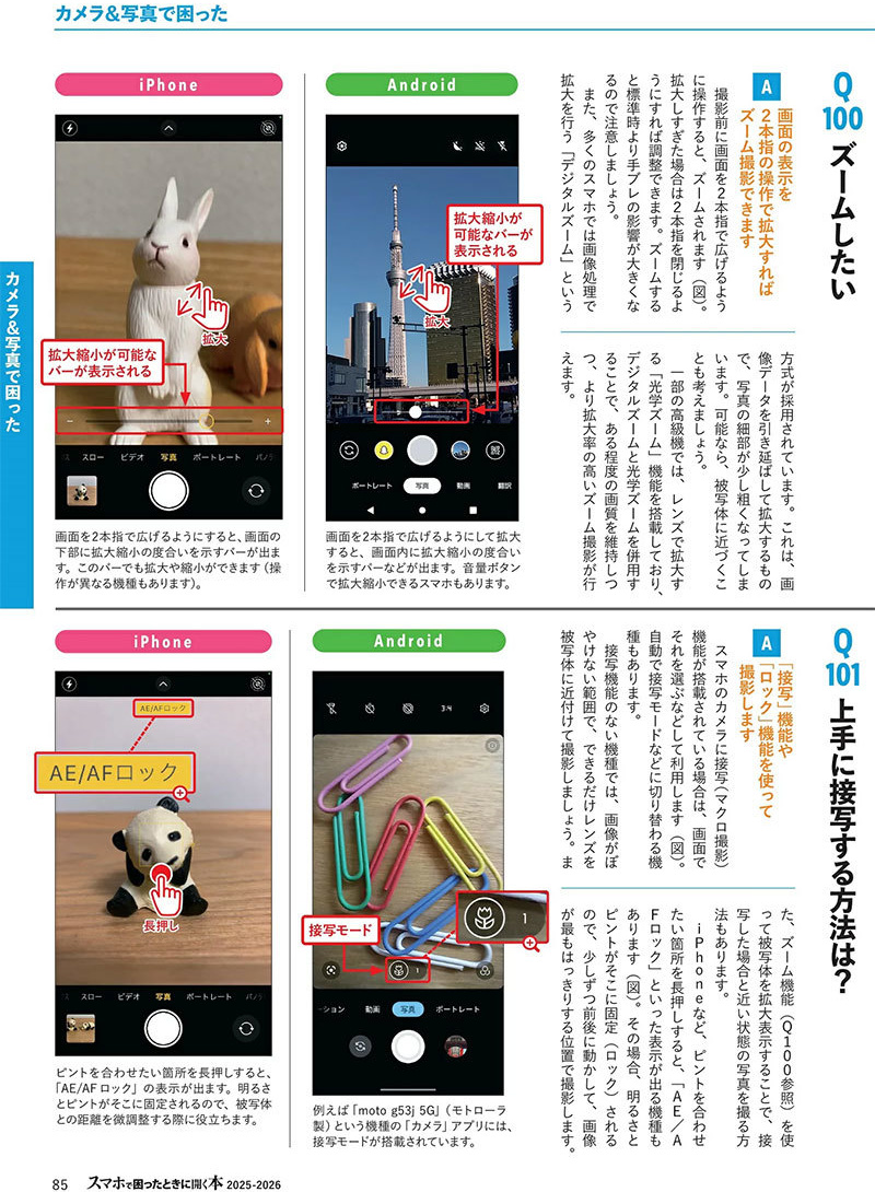 スマホで困ったときに開く本